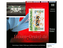 Tablet Screenshot of hexen-orakel.de